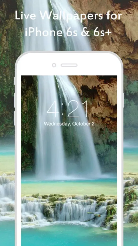 Waterfall Live Wallpapers - Animated Wallpapers For Home Screen & Lock Screen Ekran Görüntüleri