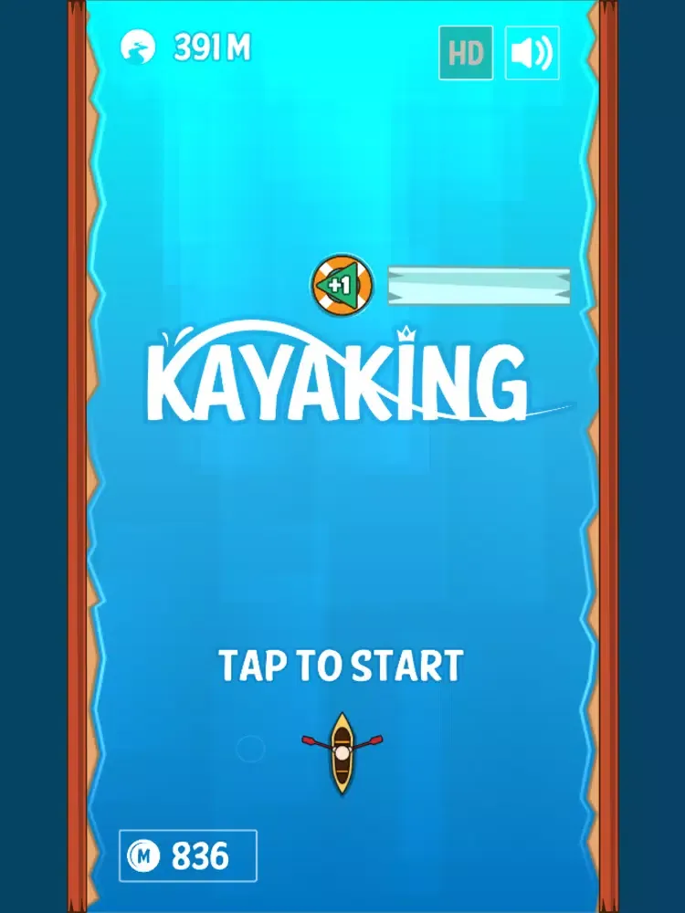 Zrzuty ekranu KayaKING: The boat game! iPad 