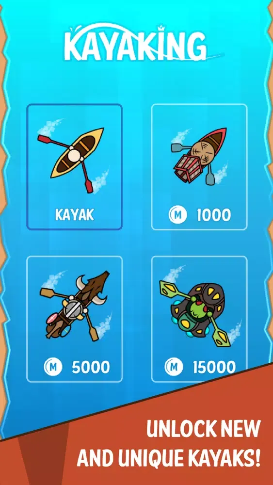 Zrzuty ekranu KayaKING: The boat game!