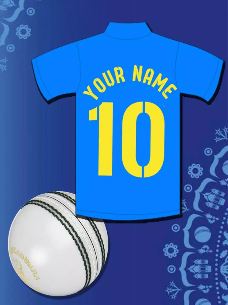 ภาพหน้าจอของ IPL Jersey Maker iPad 