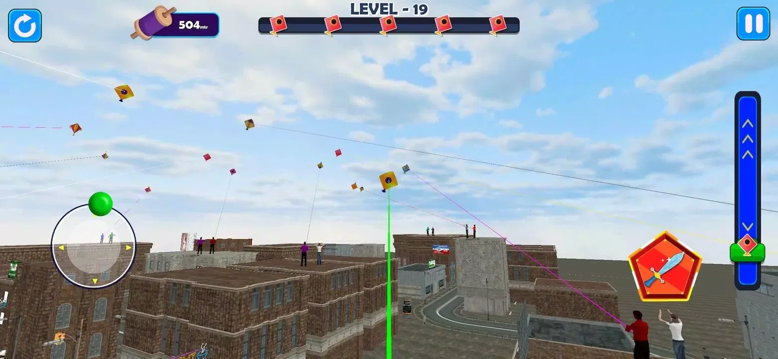 Indian Kite Flying 3D应用截图