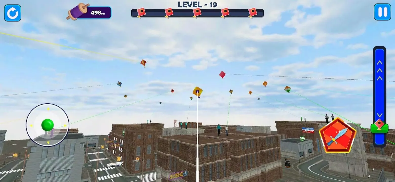 Indian Kite Flying 3D应用截图