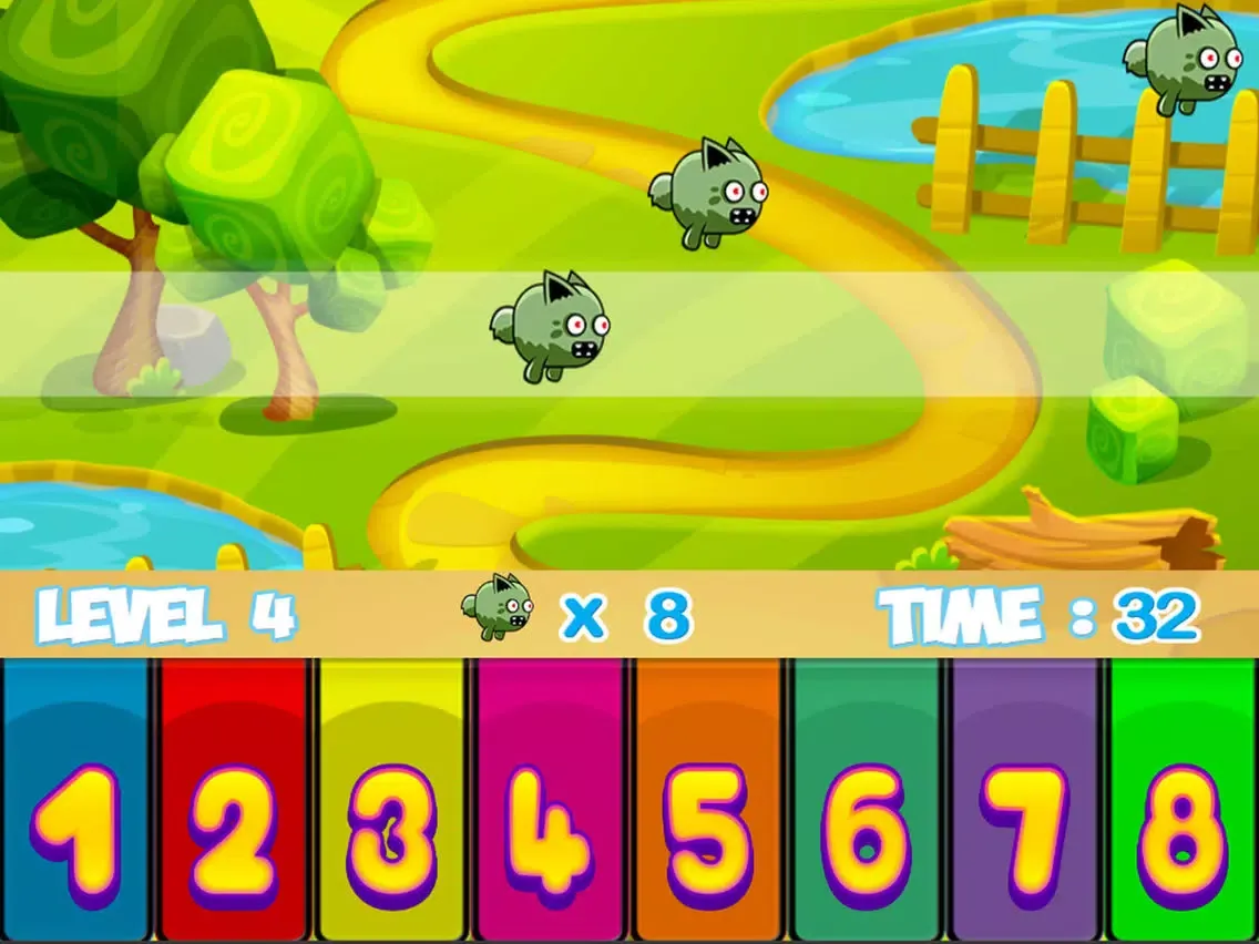 Ảnh chụp màn hình của Baby Piano Games iPad 