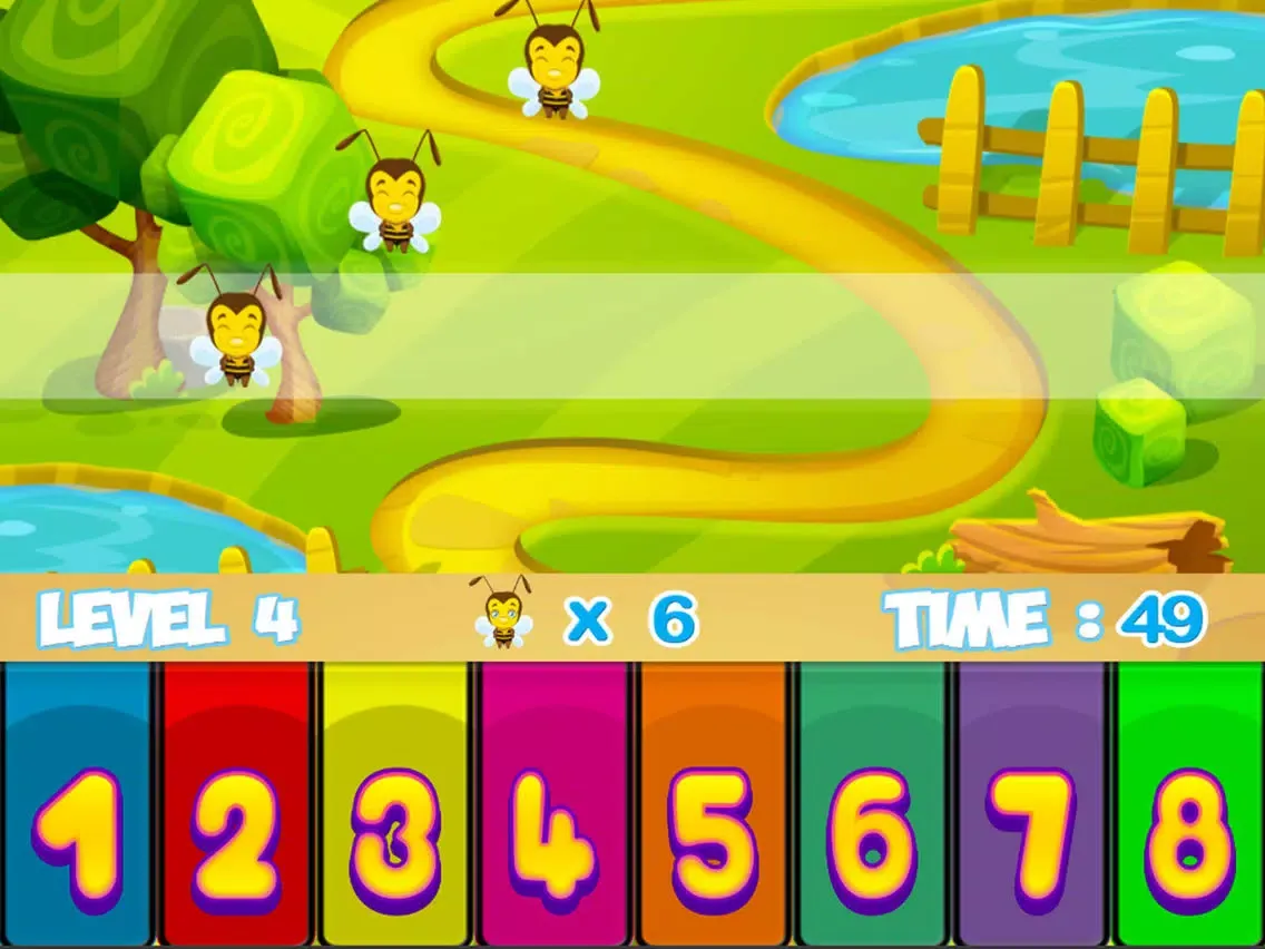 Ảnh chụp màn hình của Baby Piano Games iPad 