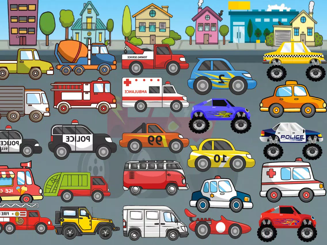 Ảnh chụp màn hình của Trucks Car and Vehicle iPad 