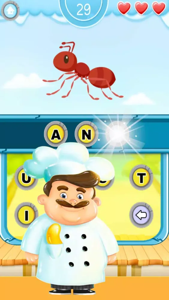 Tangkapan skrin Letter Words Fun Puzzle Games