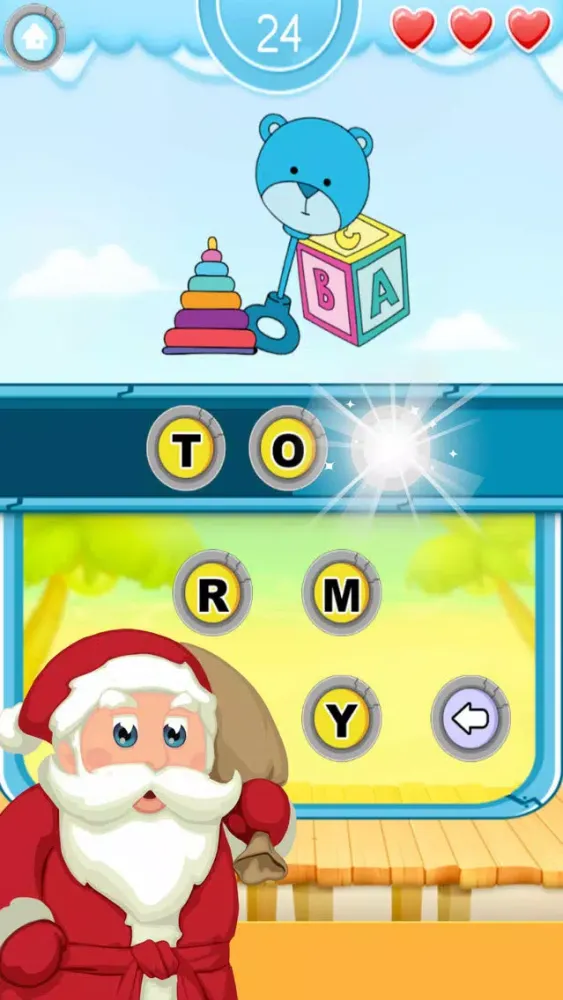 Tangkapan skrin Letter Words Fun Puzzle Games