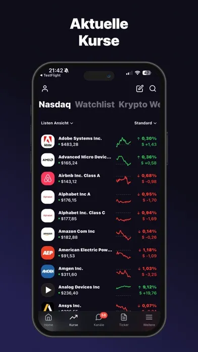 Goldesel App Screenshots