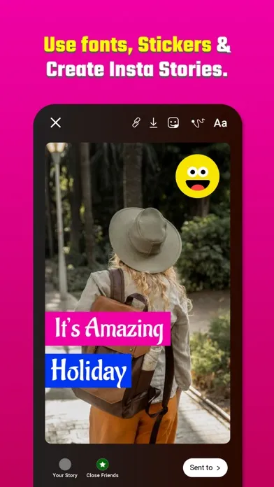 ภาพหน้าจอของ Storyfont - Fonts Story for IG