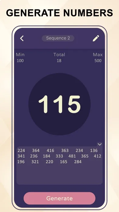 Скриншоты Random Number Generator - Num