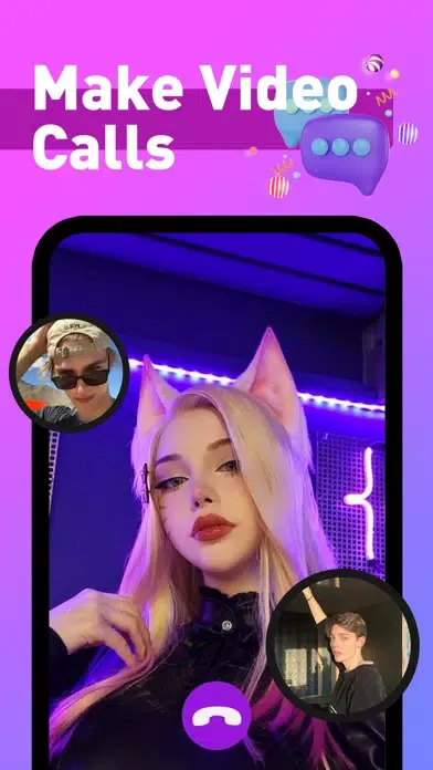 WOW: Live Video Chat & Calls Ekran Görüntüleri