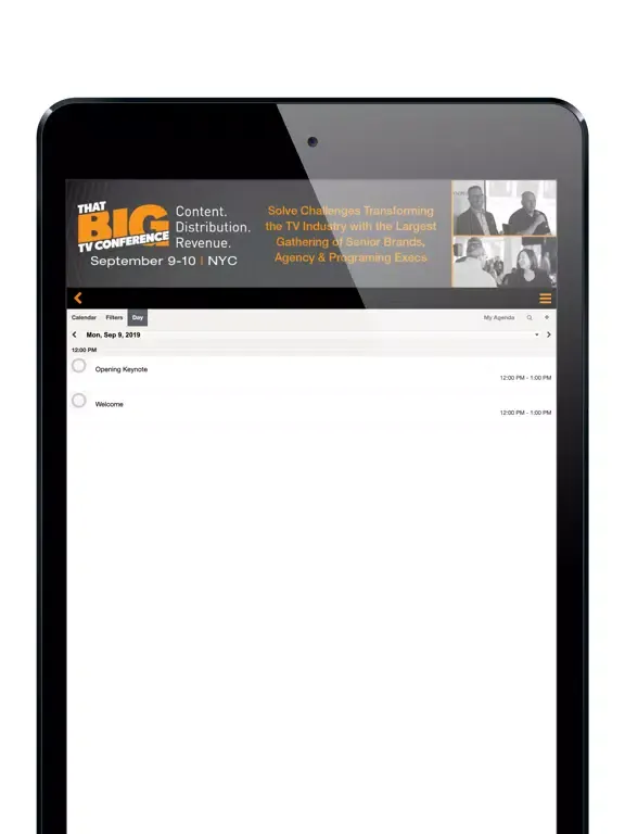 ภาพหน้าจอของ That BIG TV Conference iPad 
