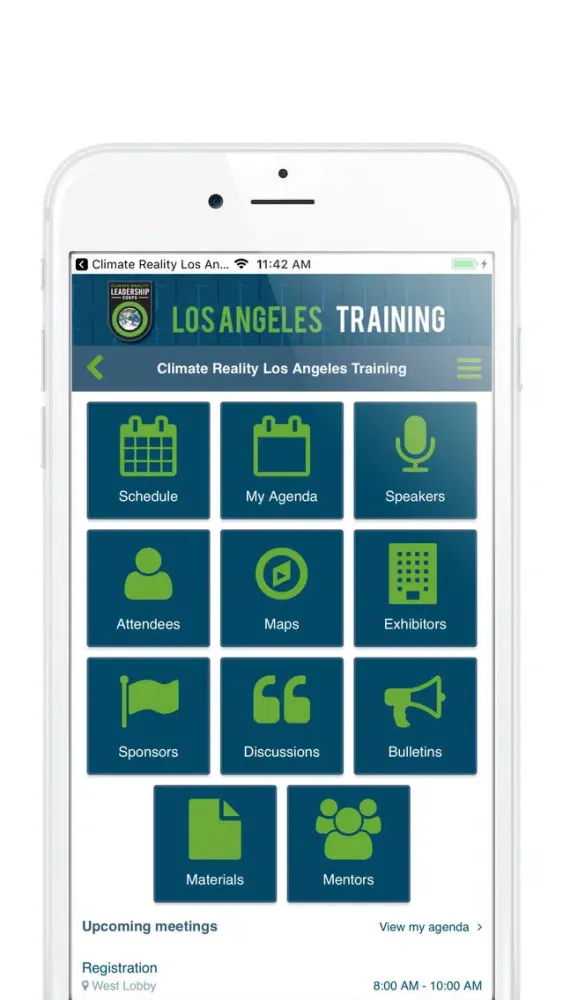 Climate Reality LA Training Screenshots