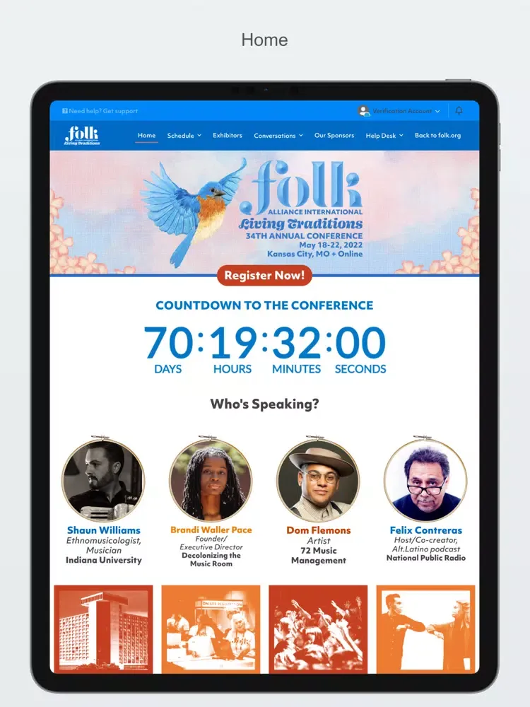 FAI Conference iPad 应用截图