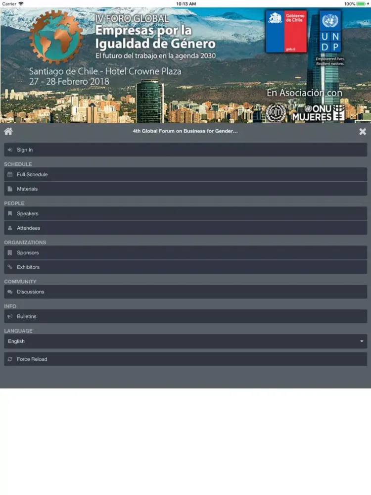 Скриншоты Business for Gender Equality iPad 