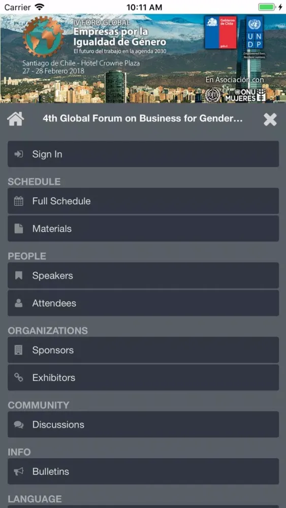 Скриншоты Business for Gender Equality