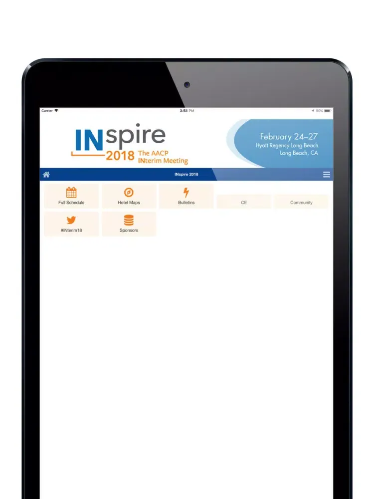 INspire 2018 iPad  স্ক্রিনশট