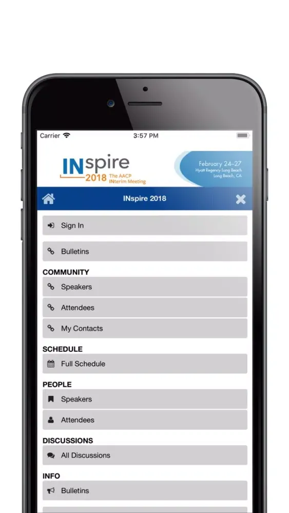 INspire 2018 স্ক্রিনশট