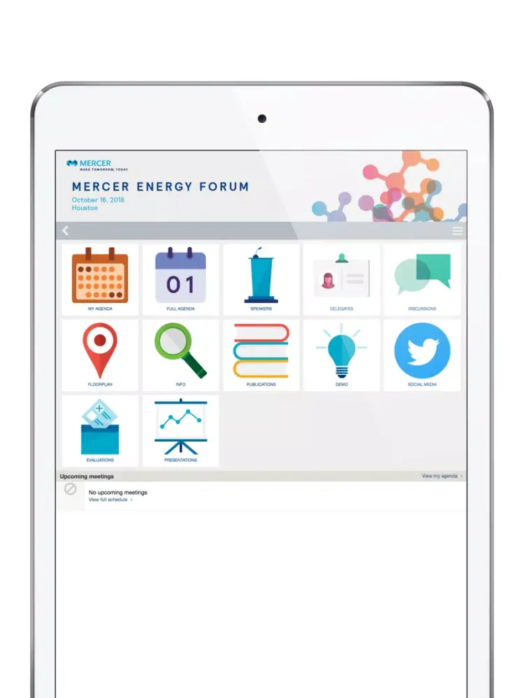 تصاویر Mercer Events iPad 