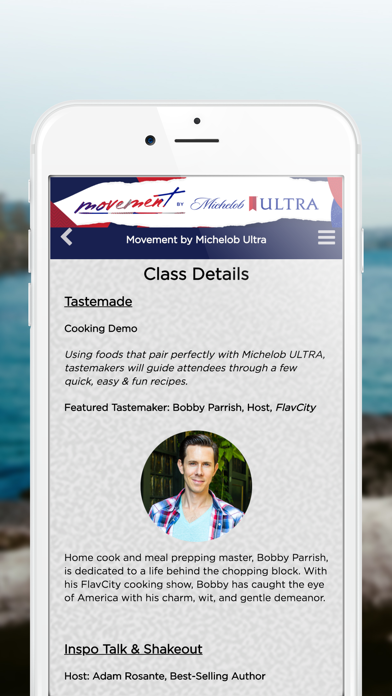 Capturas de tela do MOVEMENT by Michelob ULTRA