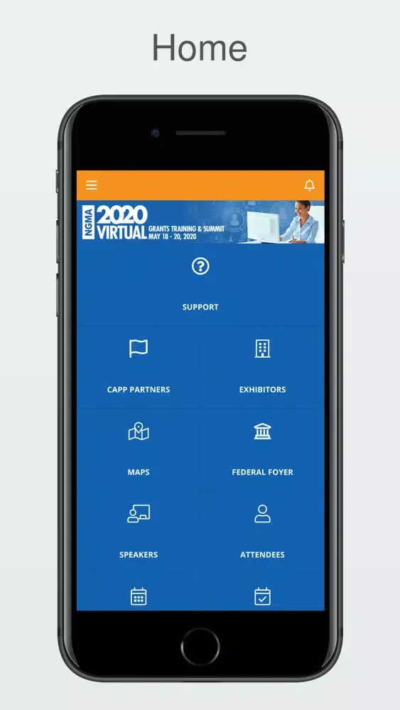 Capturas de pantalla de NGMA Virtual AGT 2020