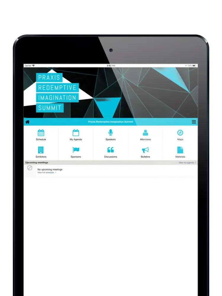 Praxis Summit iPad 應用截圖