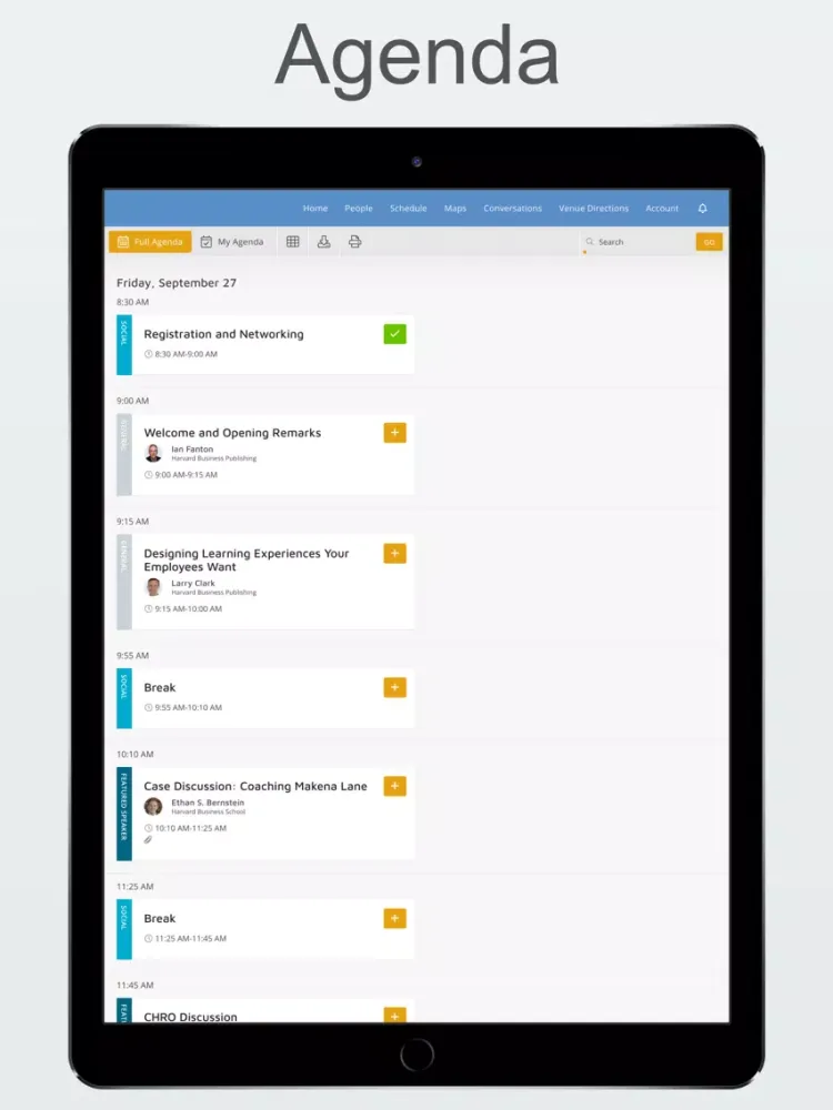 Harvard Business Publishing iPad 应用截图