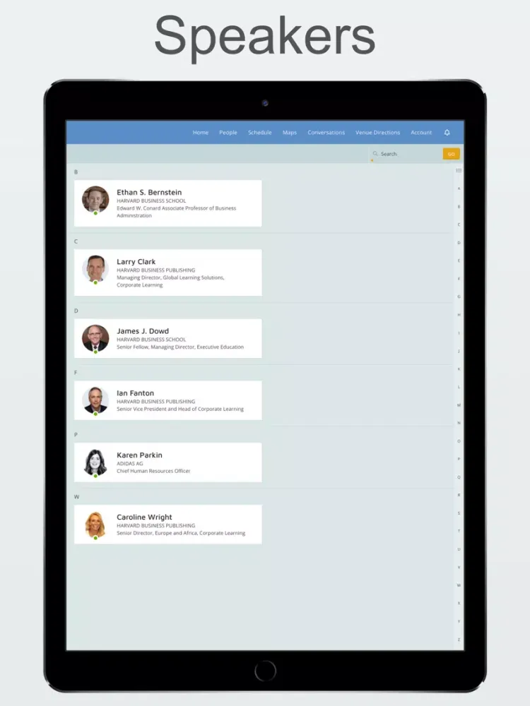 Harvard Business Publishing iPad 应用截图