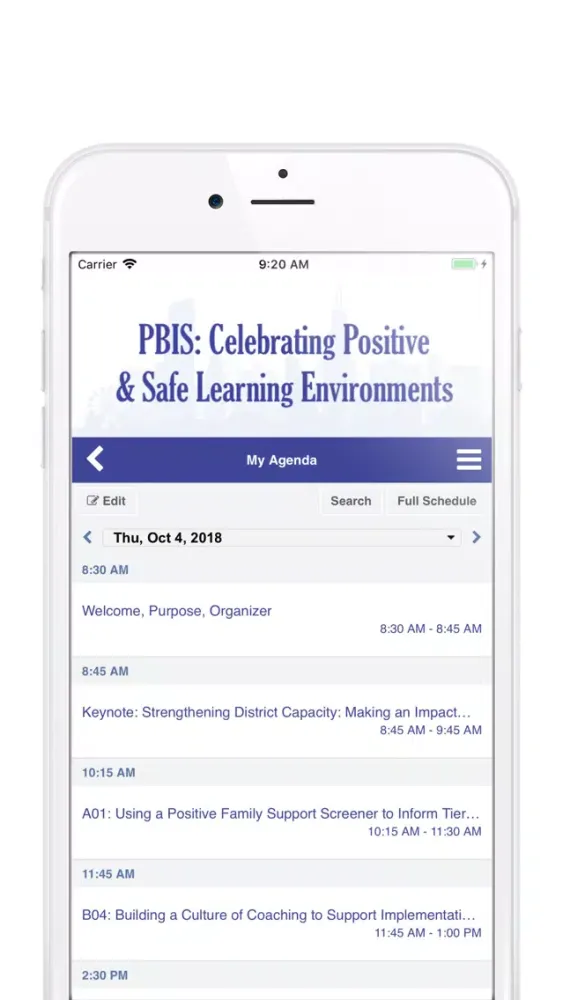 2018 PBIS Leadership Forum स्क्रीनशॉट