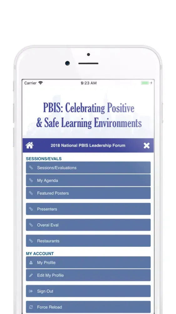 2018 PBIS Leadership Forum स्क्रीनशॉट