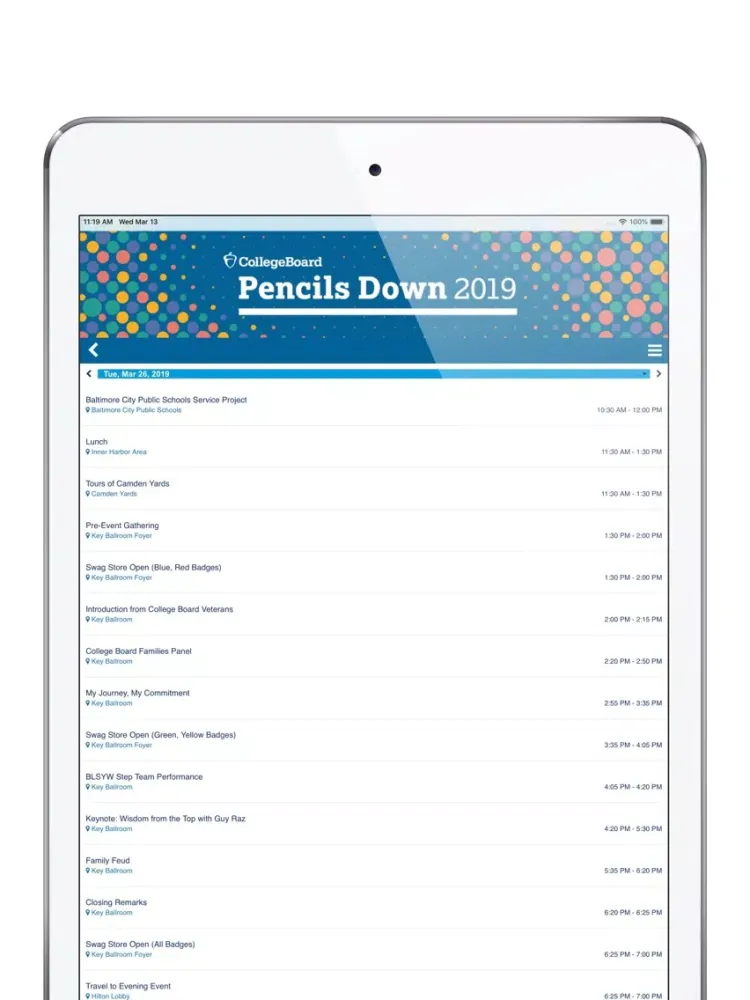Pencils Down iPad  سکرین شاٹس