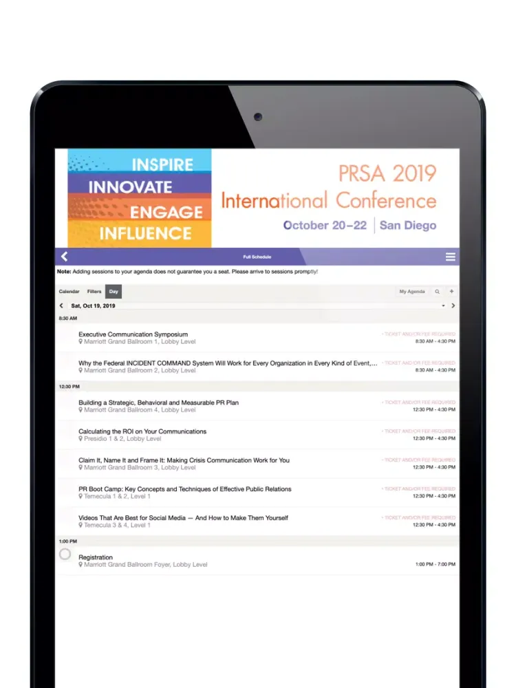 صور PRSA International Conference iPad 