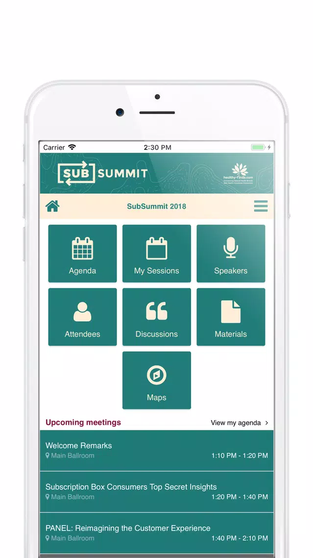 Скриншоты SubSummit 2018