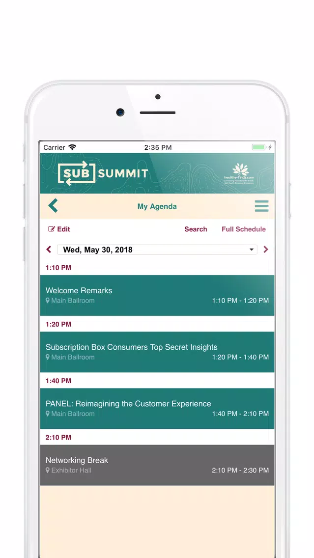 Скриншоты SubSummit 2018