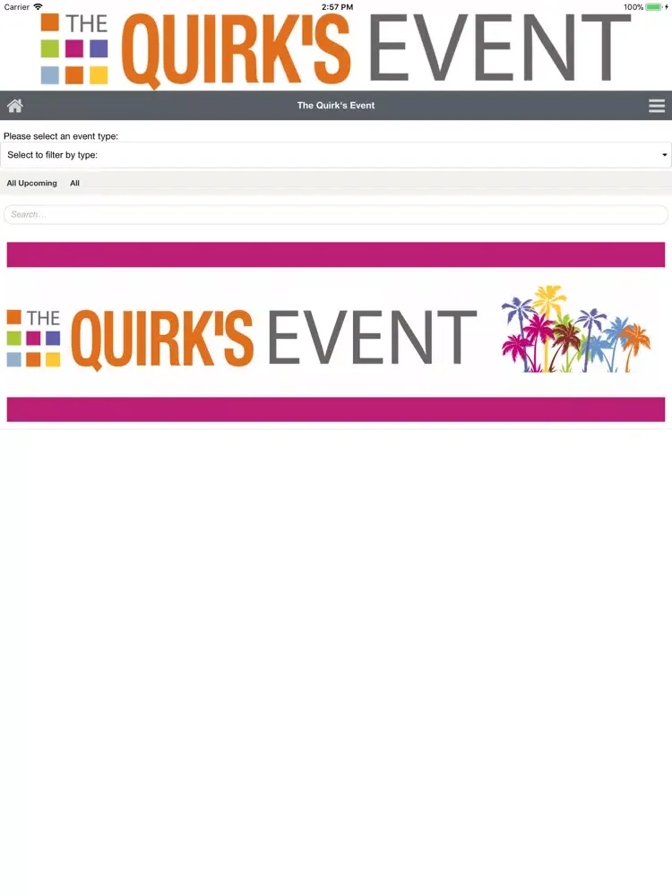 Screenshot di The Quirk's Event iPad 