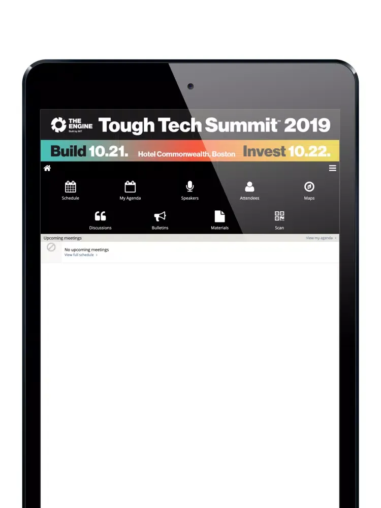 Tough Tech Summit 2019 iPad  스크린샷