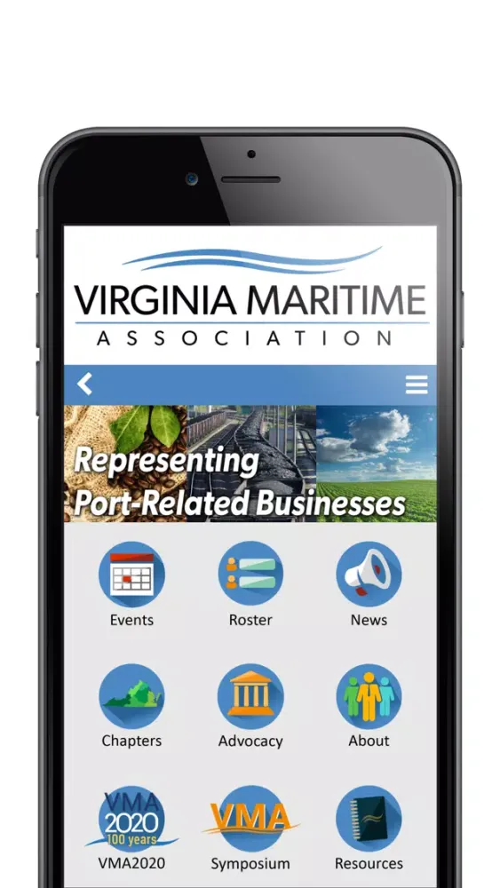 Tangkapan layar Virginia Maritime Association