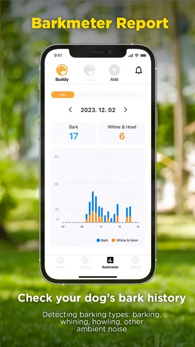Captures d'écran de DOGTRA SMART NOBARK