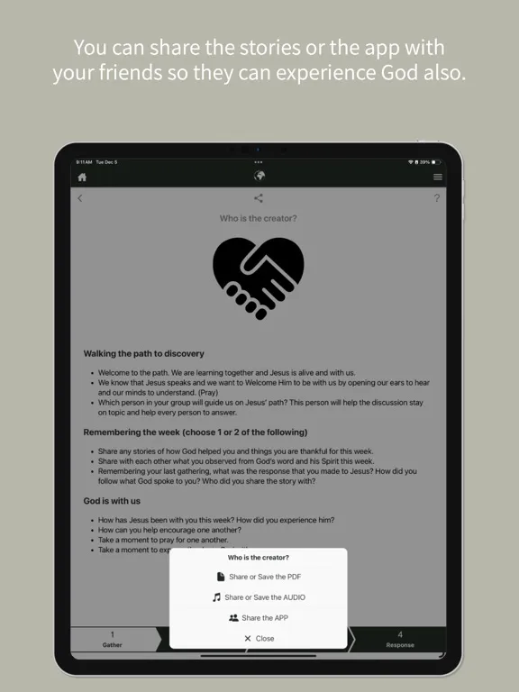 The Path Of Jesus iPad 应用截图