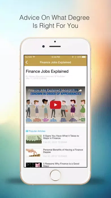 Finance Schools and Careers 스크린샷