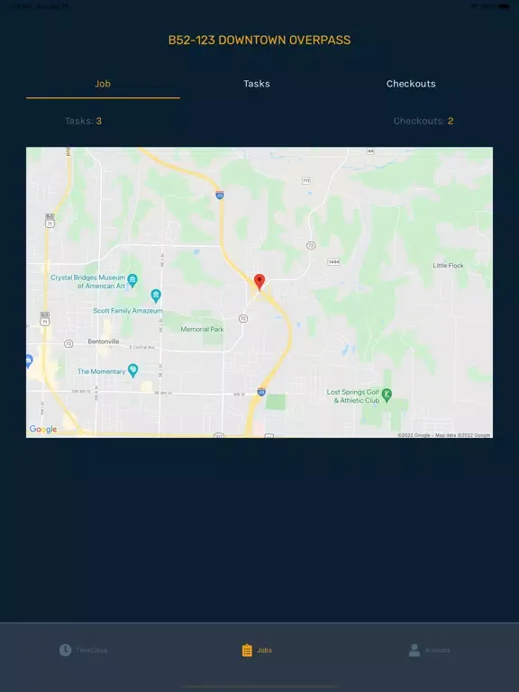 Capturas de pantalla de Path Utility Employee App iPad 