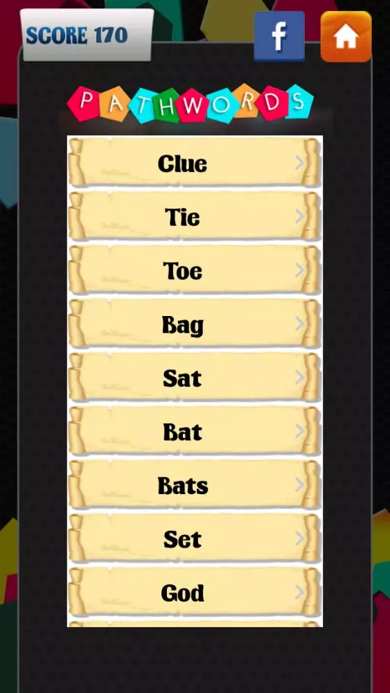 Captures d'écran de Path Words Search Game Free