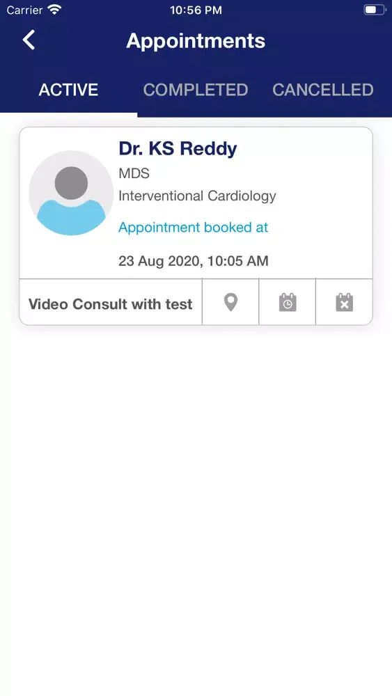 Capturas de pantalla de DHS Patient App
