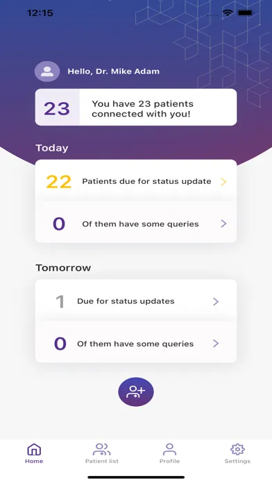 MSI PatientConnect Screenshots