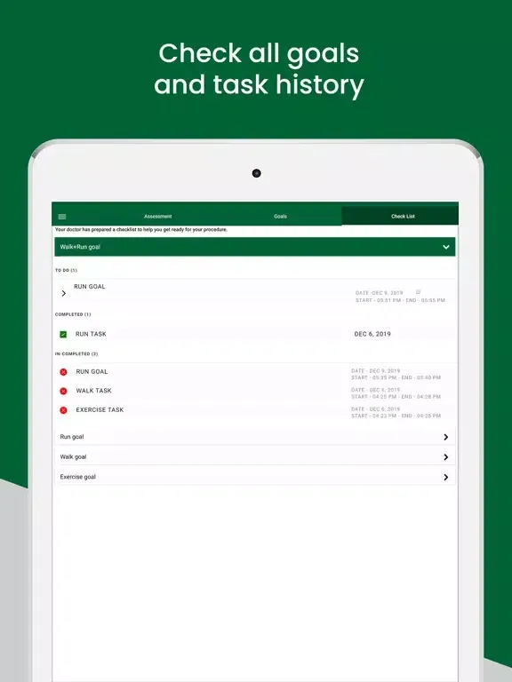 CM-UNTHSC iPad  Screenshots