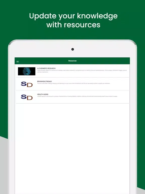 CM-UNTHSC iPad  Screenshots
