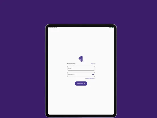 Capturas de pantalla de Patient First.AI Physician iPad 