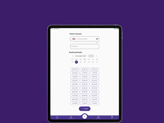 Capturas de pantalla de Patient First.AI Physician iPad 
