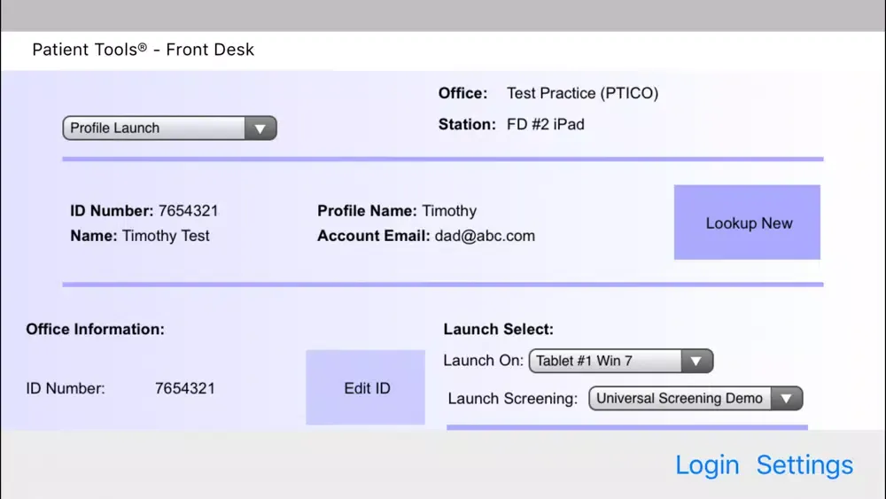 PTI Front Desk スクリーンショット