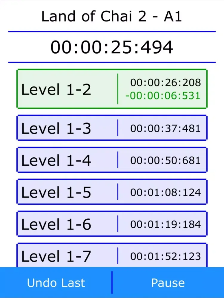 تصاویر Speedrun Assistant iPad 